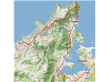 Bio je dug dan, ali na sreću relativno suh. Noću je kišilo kao za opkladu. Nabrali smo 39 km i 1200 visinskih metara