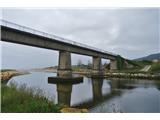 This one runs above over the bridge right next to the main road