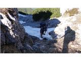 there's still some snow. 