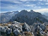 Großer Donnerkogel (2050m) Dachstein in Große Bischofsmütze. 