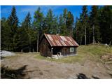 Rifugio Forestale Clinach, trdno zaklenjena