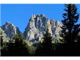 Cima d'Auta Orientale - 2645 m Tokratni cilj se predstavi …
