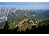 Pogled na upravo posjećeni Monte Forchiadice. Izdaleka je mnogo markantniji nego izbliza :)