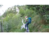 unser Weg bergauf.