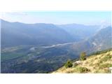 pogled v dolino. 