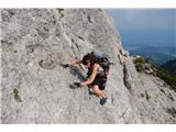 Takšnega prehoda je dobrih 100 m in zahteva vso pozornost