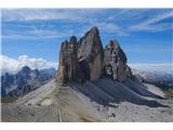 Tre Cime tretjič, že malo drugačen pogled