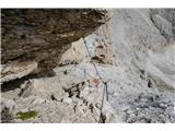 Ta je precej zahtevnejša kot prejšnja predvsem zaradi strmine in dolžine