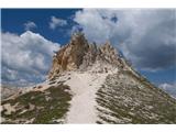 Tu nekje bova obiskala še vrh Monte Faloria