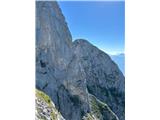 Admonter Reichenstein (2251m) Sosednji Totenkopfl ima tudi obisk. 