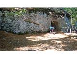 gremo do druge kaverne. 