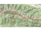 Dolg dan je bil. Prehodila sva 28 km in 2200 višincev