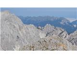Koroška in Štajerska Rinka, ter vzhodni del Košute, na sredi Jezerska Baba.