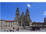 Camino Invierno - zimska pot Končni cilj ... katedrala sv. Jakoba v Santiagu de Compostela