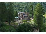 Noch einmal die ungewöhnliche Hütte Rif. Taramelli