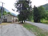 Tam na Meji - Lanževica / Punta Lausciovizza
