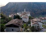 Monte Telegrafo - 2175 m Še enkrat pogled na Chiesa di San Giorgio Martire