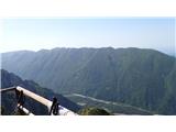 Blick vom Biwak.
