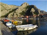 Omiš in greben s ferato