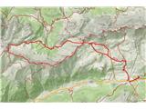 Ein langer Weg liegt hinter uns und stellenweise ziemlich anspruchsvoll - Wir sind 22 km und 1800 Höhenmeter gegangen