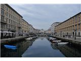 Kanal je bil zgrajen za dostavo s manjšimi čolni, Ponte Rosso pa prvi, še lesen most, ki so mu leta dodala rdečkast odtenek