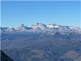 Dachstein. Danes od tu, zadnjič iz Gosaua. 