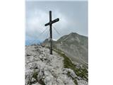 Grabnerstein (1848m), Admonter Warte (1804) Mittagskogel z Natterrieglom v ozadju. 