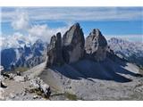 Tre Cime še iz drugega zornega kota …