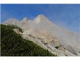 Monte Aiarnola - 2456 m Za kratek čas se celo pokaže najin cilj