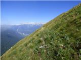 Planina Zapleč - Kal (greben Krnčice)