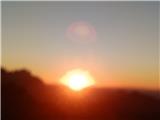 Sunset.