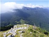 Planina Zapleč - Kal (greben Krnčice)