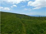 Hirschegg - Hirschegger Alm (južni vrh)