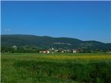 Pogled na Pohorje.