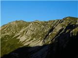 Hochweichsel (2006 m) Pogled na greben Aflenzer Staritzen.