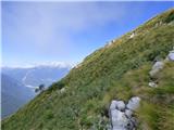 Planina Zapleč - Kal (greben Krnčice)