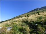 Planina Zapleč - Kal (greben Krnčice)