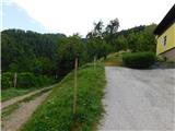 Spodnji Slemen - Koča na Žavcarjevem vrhu