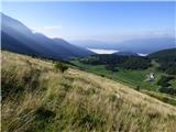 Planina Zapleč - Kal (greben Krnčice)