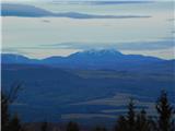 Pogled na Schneeberg.