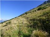 Planina Zapleč - Kal (greben Krnčice)