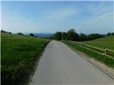 Breg - Sv. Jošt (pod vrhom Lisce)