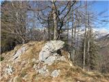 Pirč Peak Towards Ravni hrib