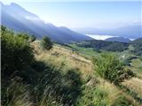 Planina Zapleč - Kal (greben Krnčice)