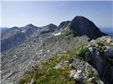 Planina Zapleč - Srednji vrh (pri Krnu)