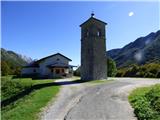 Kapelica sv. Ane - Planina Nizki vrh