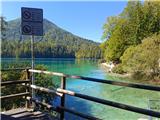 Lower Mangart Lake.