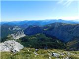 Hochweichsel (2006 m) Pogled z vrha Hochweichsel.