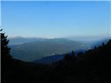 Pogled proti Matajurju.