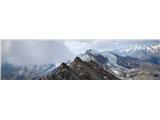 Malo prostoren vrh Lagginhorna (4010 m) III.